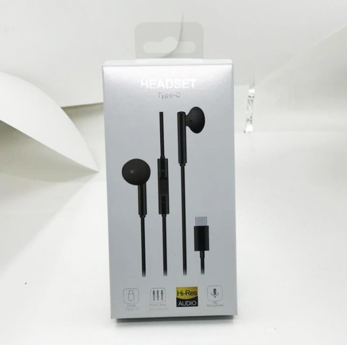 Original CM33 Earphone USB Type-C In Ear Hearphone Headset Mic Volume HUAWEI Mate 10Pro 20 X RS P20 30 Note 10