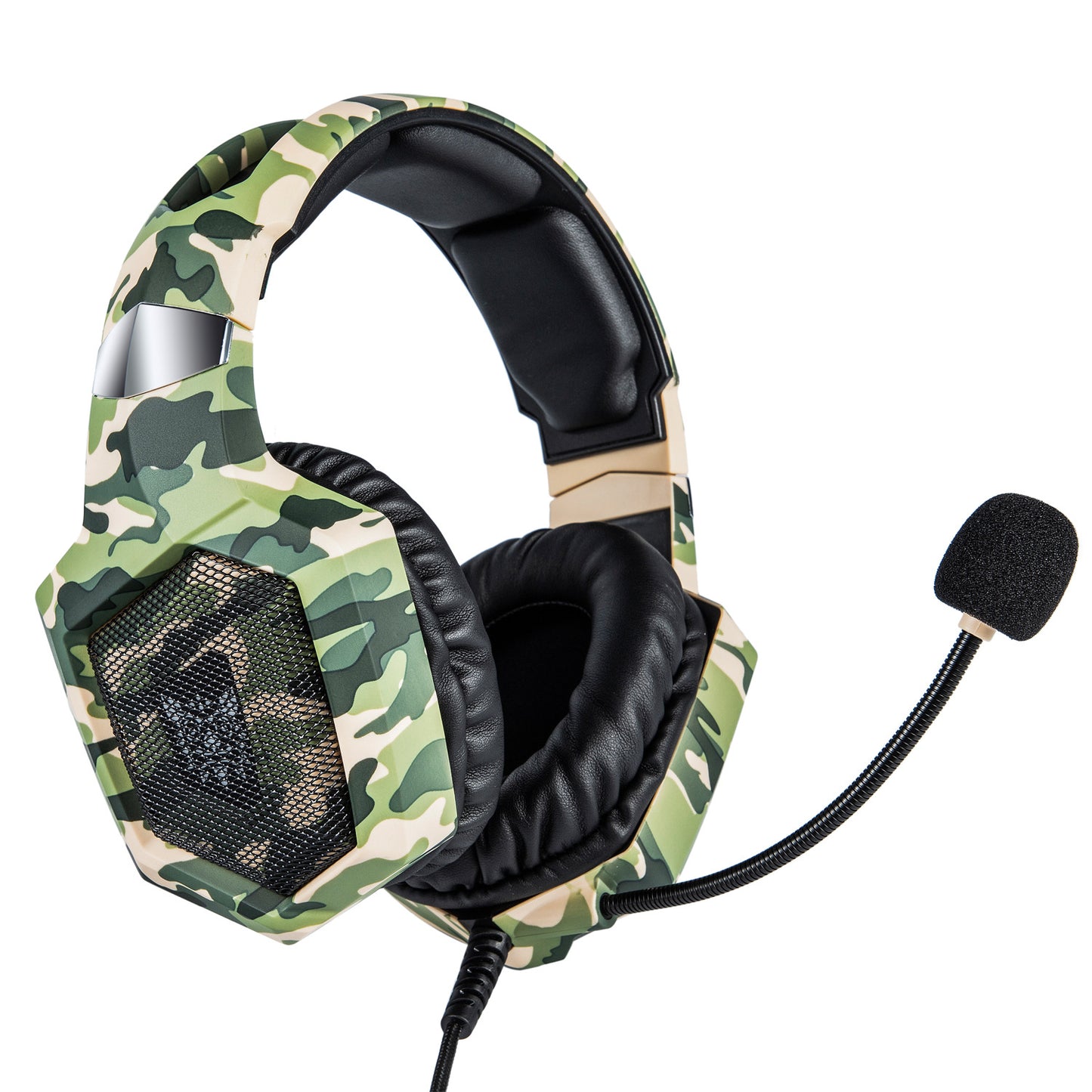 USA - ONIKUMA k8 camouflage e-sports headset wired game headset eating chicken headset wholesale