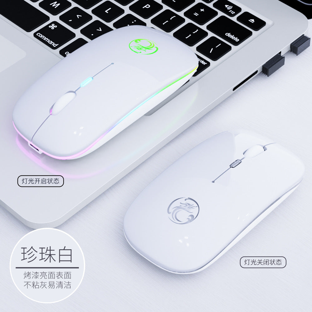 IMICE factory wholesale wireless mute mouse charging Bluetooth Dual Mode desktop notebook