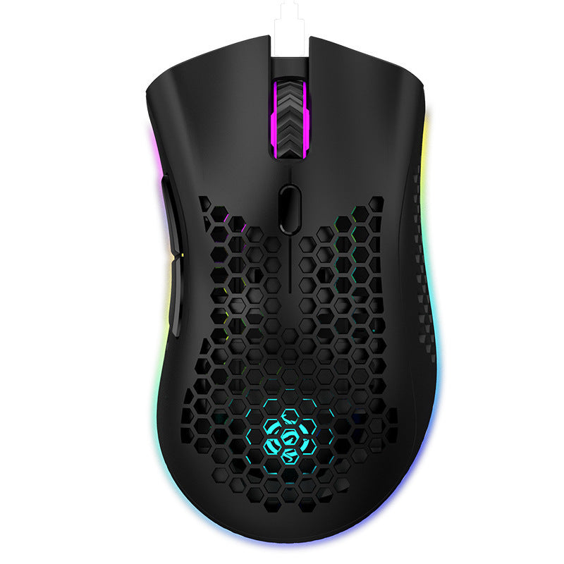 Viper BM600 Wireless Mouse Game e-sports computer notebook office rechargeable luminous mouse Amazon