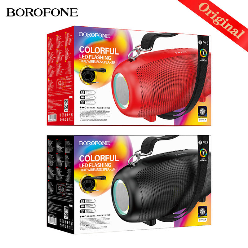 BOROFONE cool BP13 new wireless sports with microphone Bluetooth 5.3 Speaker card U disk outdoor singing