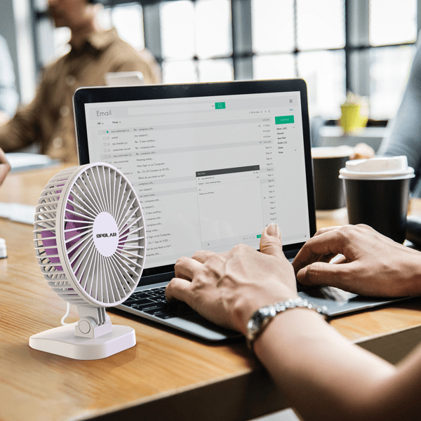 3 Speeds Mini Portable USB Desk Fan - Remarkable Choice