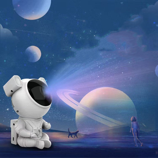 Bluetooth Music Sitting Astronaut Star Projection Light