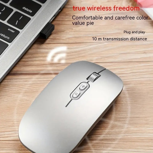 FansMax Rechargeable AI Voice Mouse - Dual-Mode Translation and Typing for English Speakers