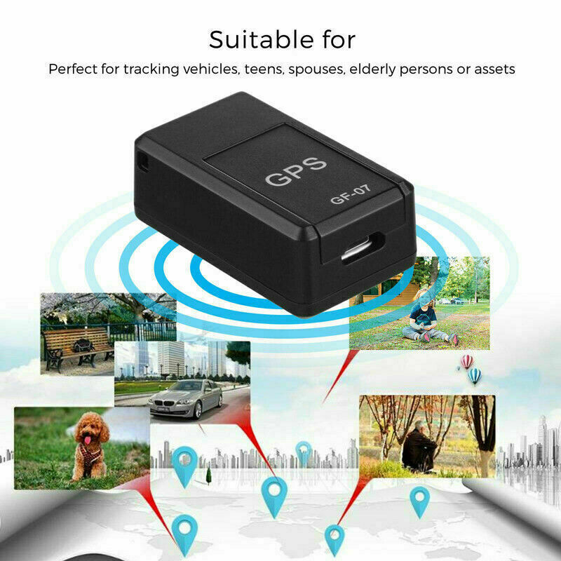 GF07 Mini Magnetic GPS Tracker Real-time Car Truck Vehicle Locator GSM