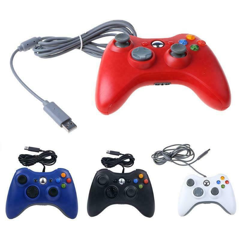 Wired Controller USB For PC Compatible With Xbox 360 / Windows 7 8 10