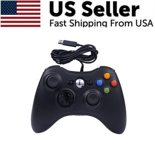 Wired Controller USB For PC Compatible With Xbox 360 / Windows 7 8 10