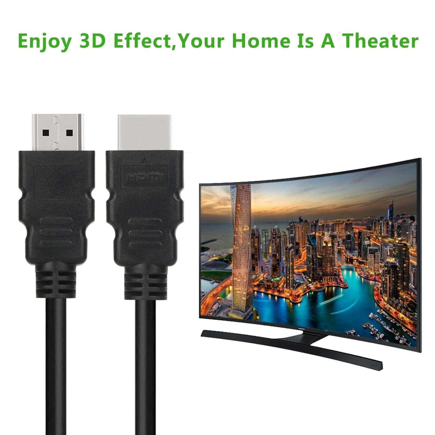 4K HDMI 2.0 Cable UHD HDTV Ultra HD High Speed 2160P HDR 60Hz 18Gbps