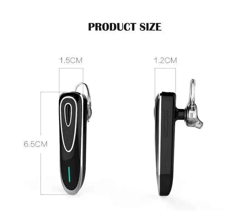 Earpiece Bluetooth Wireless Handsfree Driving Headset Headphone