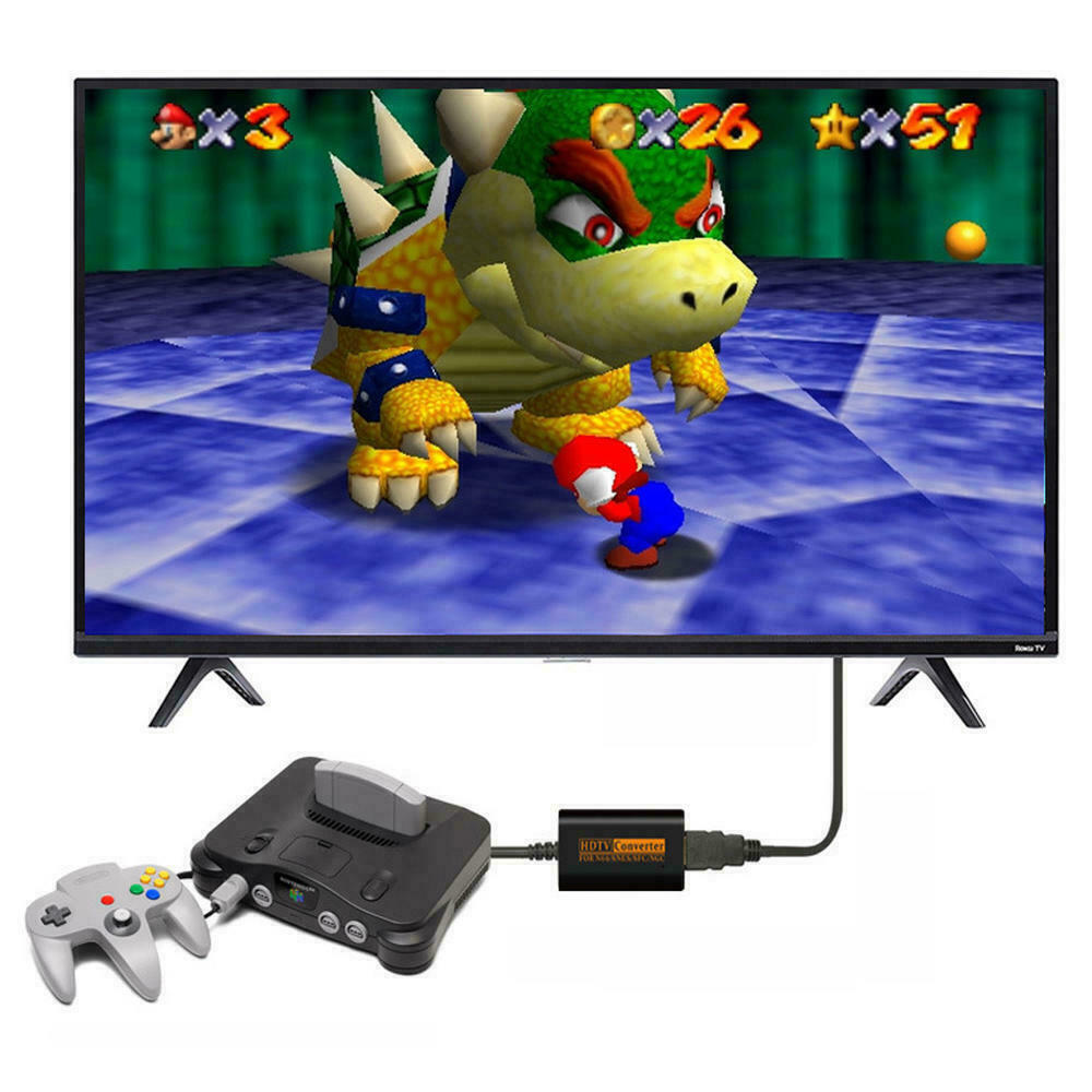 Bộ chuyển đổi N64 sang HDMI Cáp liên kết HD cho Nintendo Gamecube 