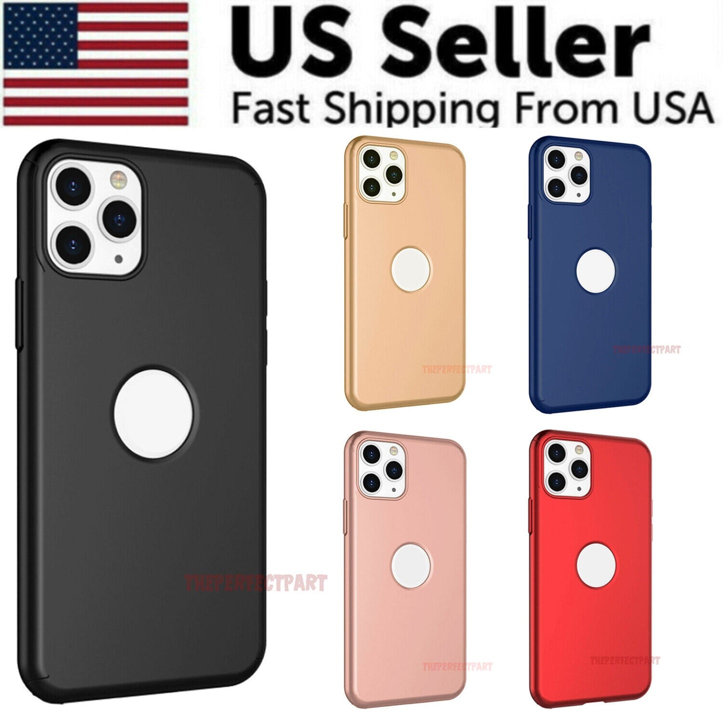 For iPhone 11 12 Pro Max Mini Ultra Thin Case Matte Hard Shockproof