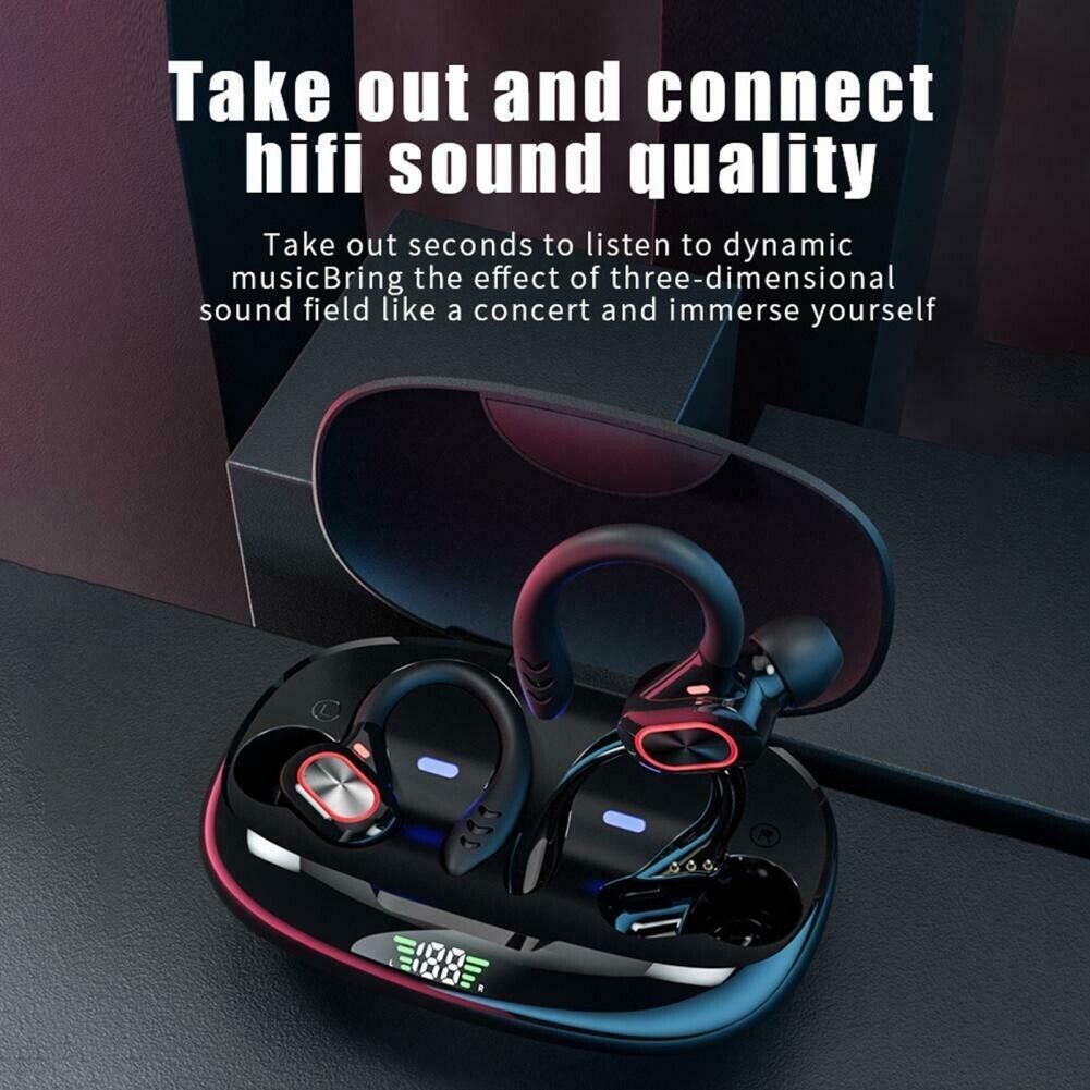 Bluetooth Headset 5.1 True Wireless Earphones Earbuds Headphones HiFi