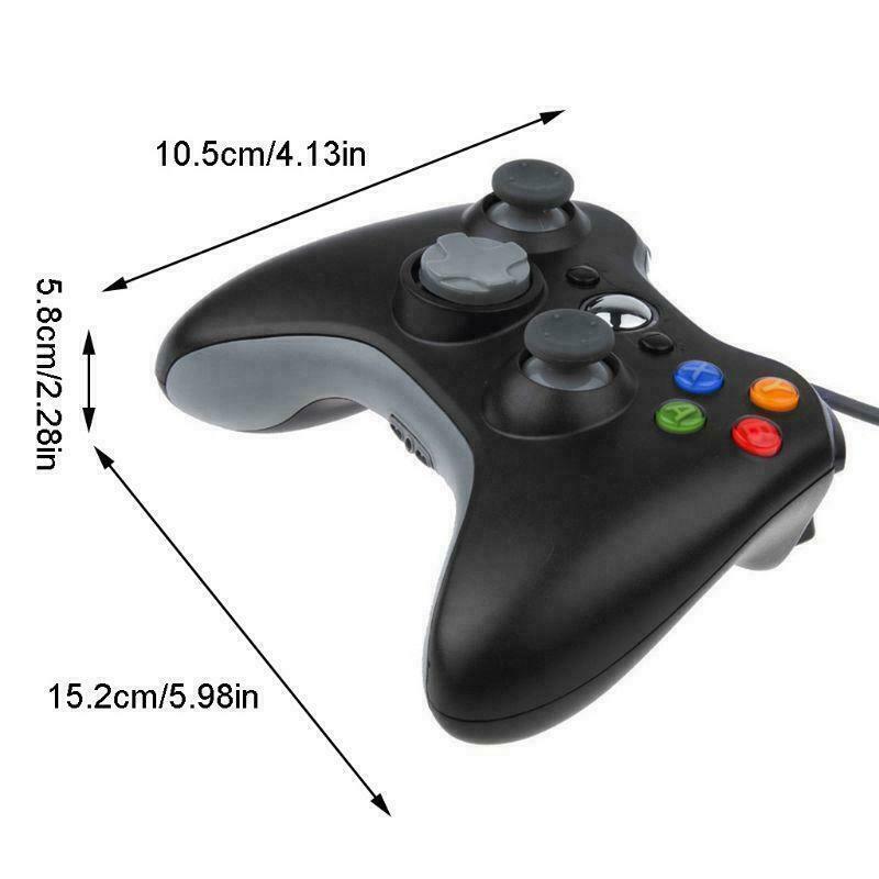 Wired Controller USB For PC Compatible With Xbox 360 / Windows 7 8 10