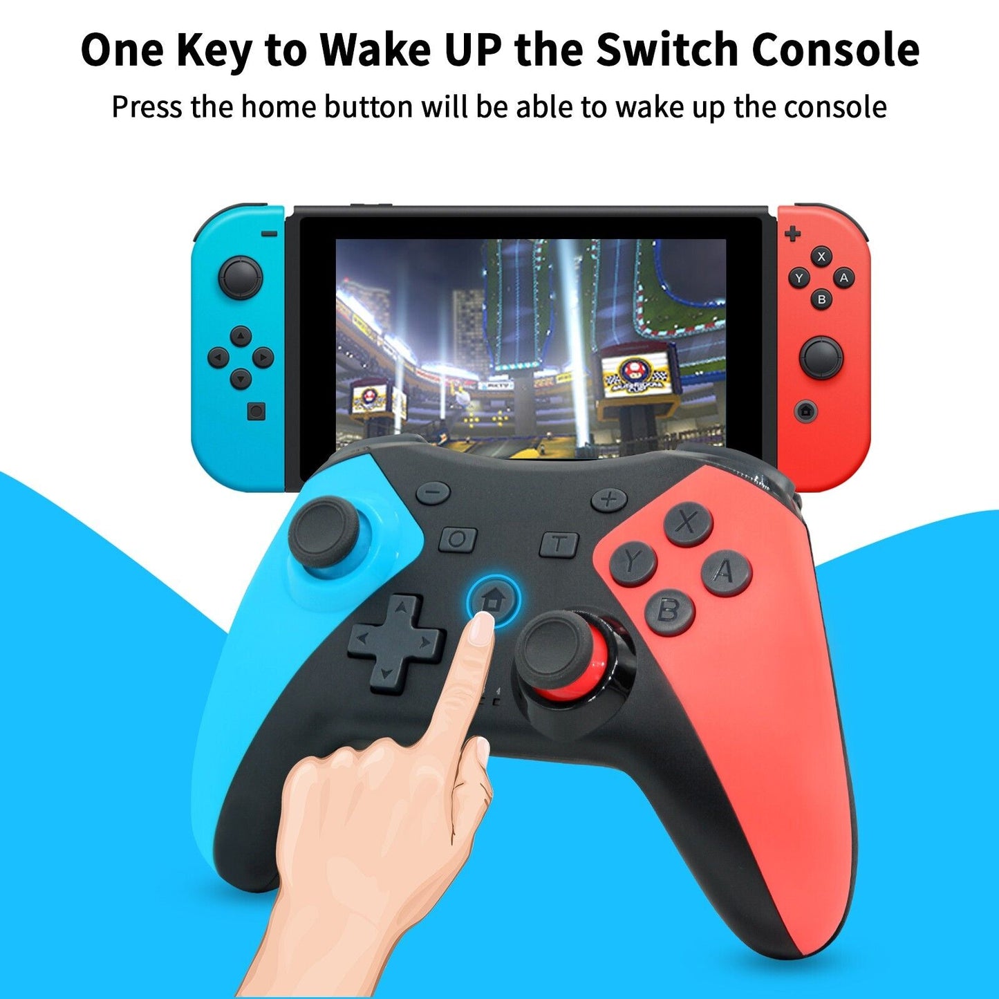 Dành cho bộ điều khiển không dây Pro của Nintendo Switch Gamepad Joypad Joystick