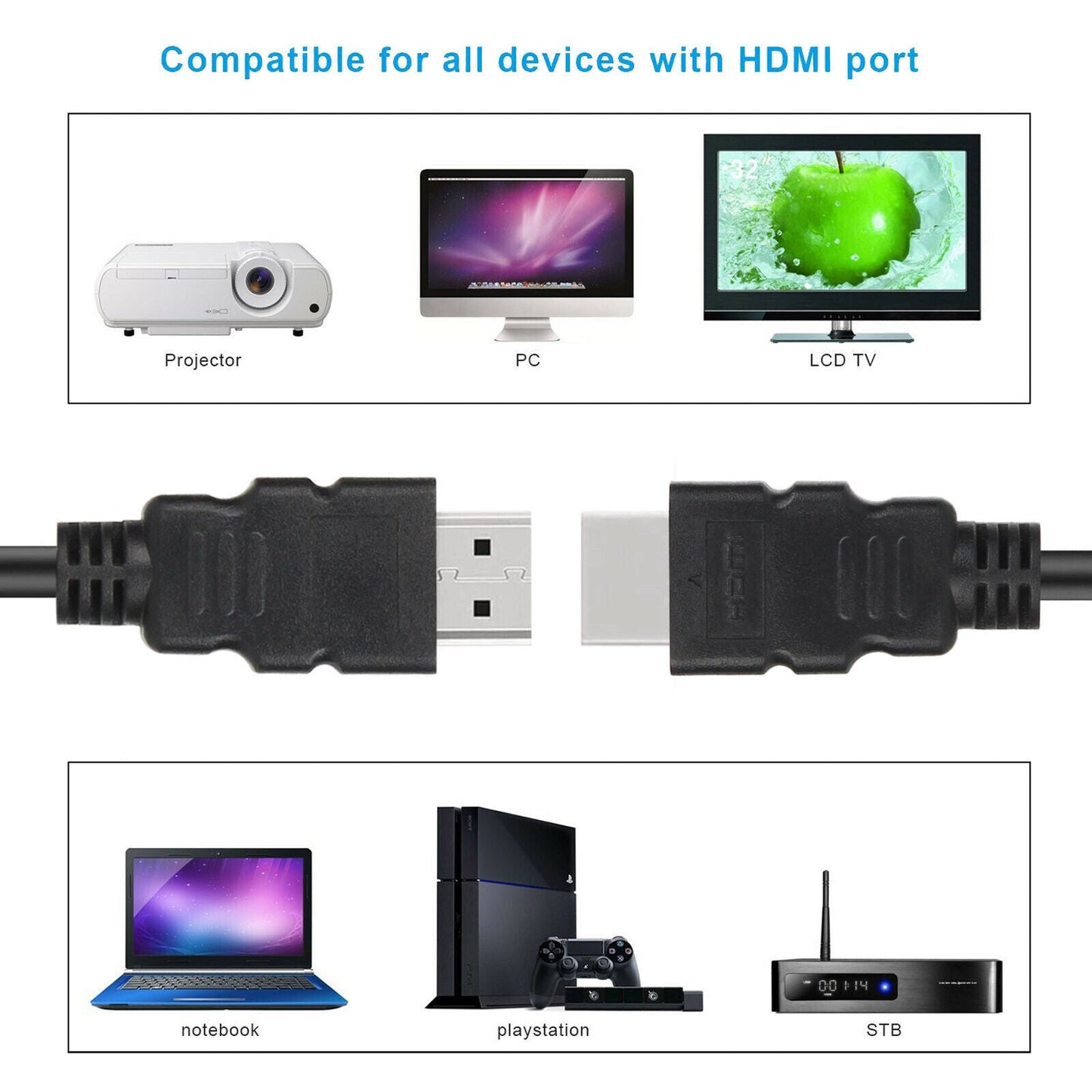 4K HDMI 2.0 线缆 UHD HDTV 超高清 高速 2160P HDR 60Hz 18Gbps