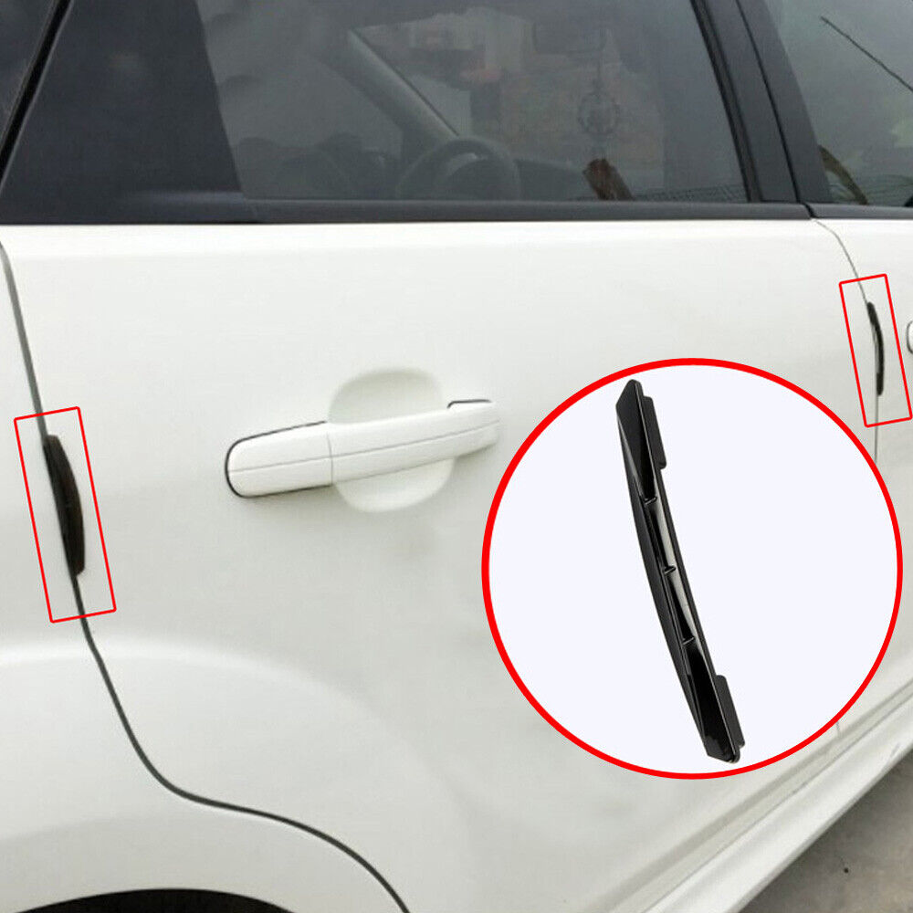 4x Anti-Collision Guard Strip Cover Car Accessories Door Edge Scratch