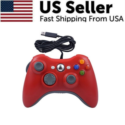 Wired Controller USB For PC Compatible With Xbox 360 / Windows 7 8 10