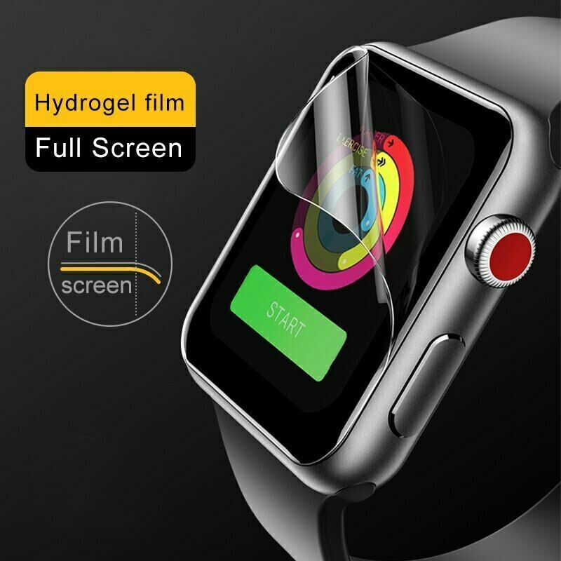 3 件装 TPU 水凝胶屏幕保护膜 适用于 Apple iWatch Watch 2/3/4/5/6 