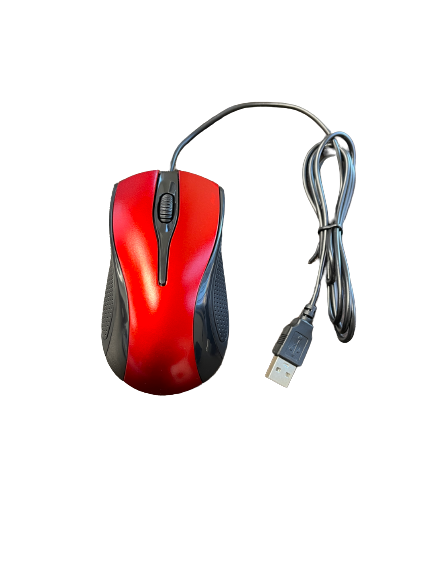 USB 2.0 Optical Wired Scroll Wheel Mouse For PC Laptop Notebook