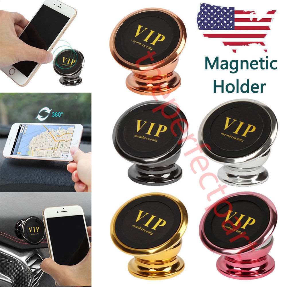 360 Degree Magnetic Car Dash Mount Ball Dock Holder For Phone Tablet