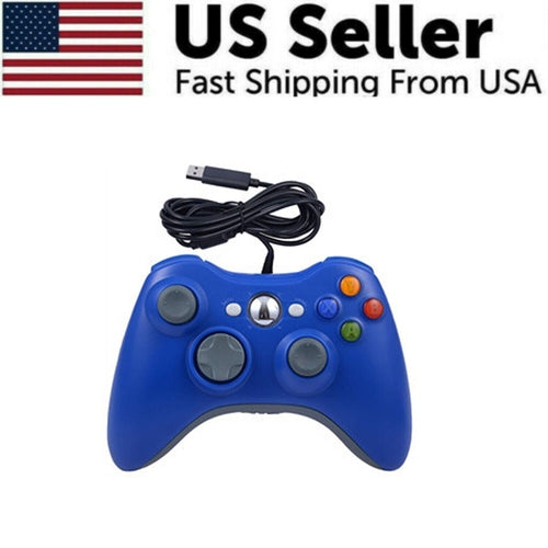 Wired Controller USB For PC Compatible With Xbox 360 / Windows 7 8 10