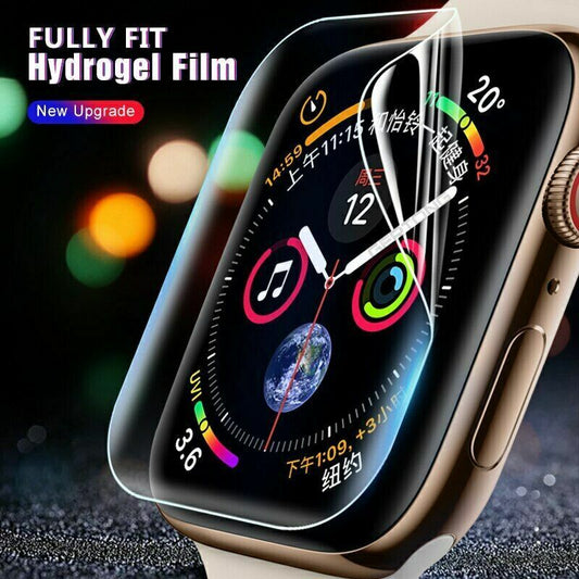 3PC TPU Hydrogel Screen Protector For Apple iWatch Watch 2/3/4/5/6