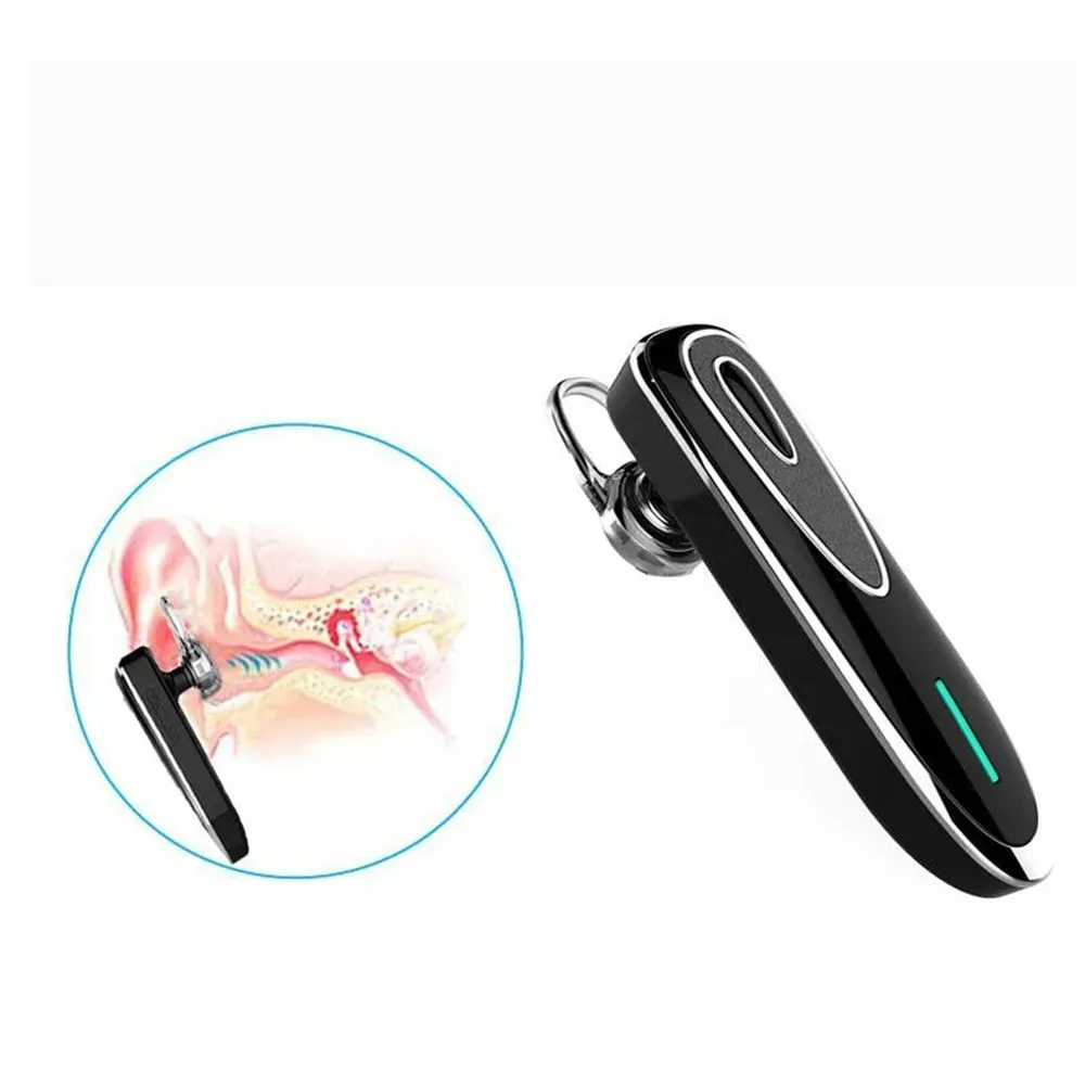 Earpiece Bluetooth Wireless Handsfree Driving Headset Headphone