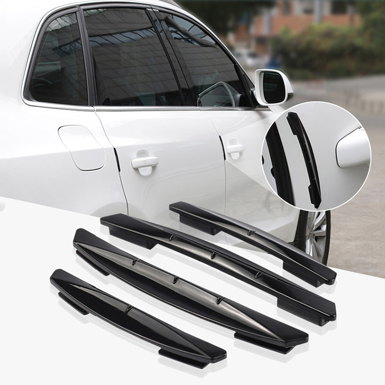 4x Anti-Collision Guard Strip Cover Car Accessories Door Edge Scratch