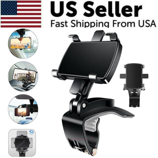 Universal Car Dashboard Mount Holder Stand Clamp Cradle Clip For Cell