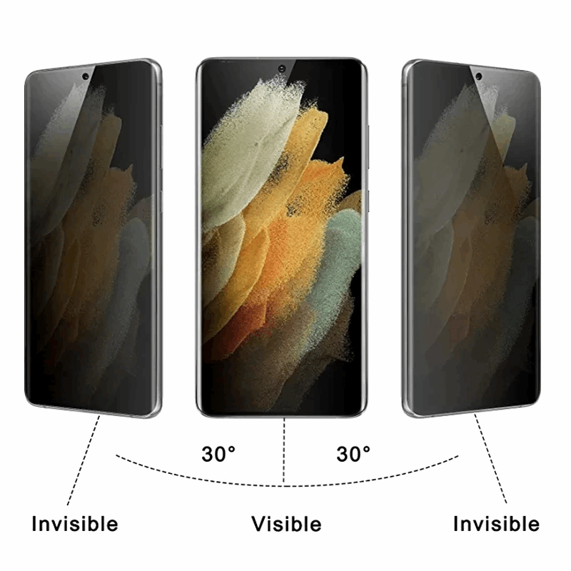 2-Pack Anti-Spy Privacy Hydrogel Screen Protector For Samsung S23