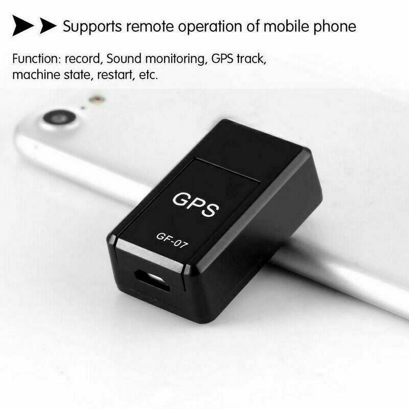 GF07 Mini Magnetic GPS Tracker Real-time Car Truck Vehicle Locator GSM