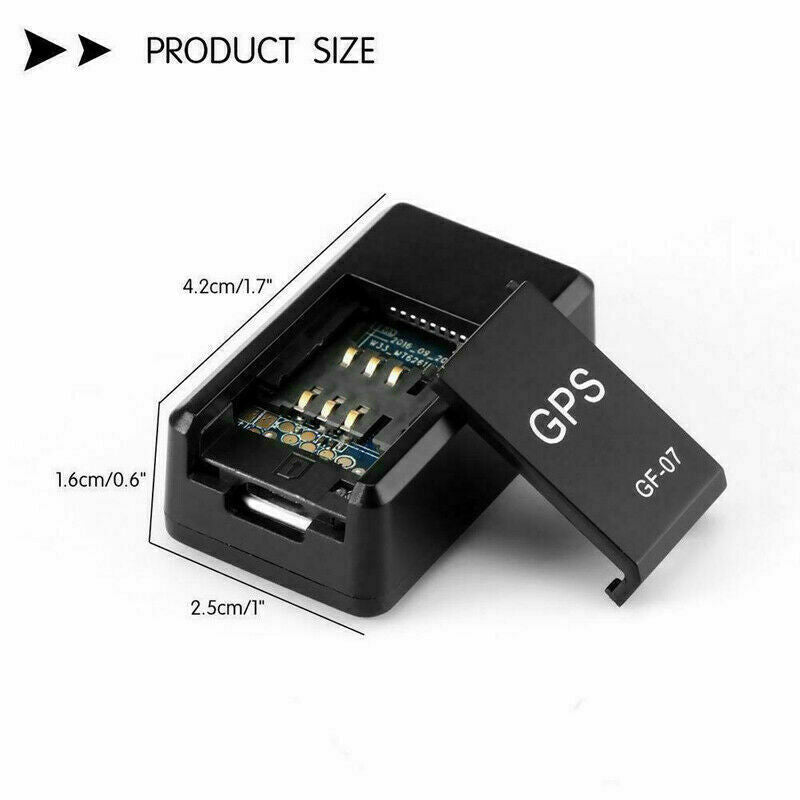 GF07 Mini Magnetic GPS Tracker Real-time Car Truck Vehicle Locator GSM