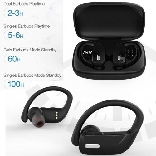 Tai nghe Bluetooth TWS 5.0 Tai nghe không dây Tai nghe nhét tai Tai nghe âm thanh nổi