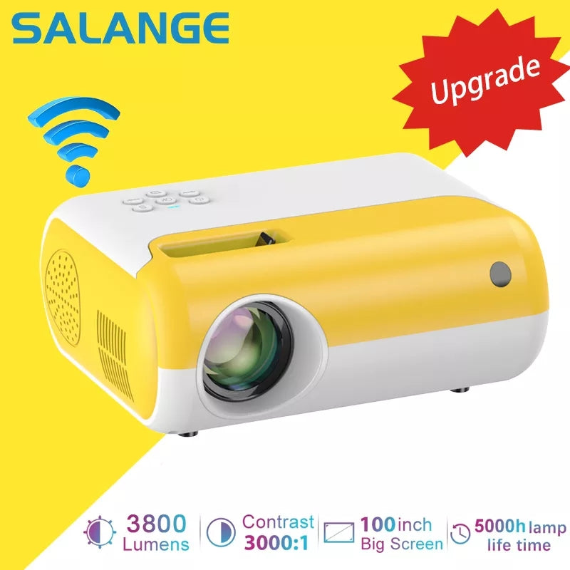 USA - Salange P80 HD Projector Small Portable Projector