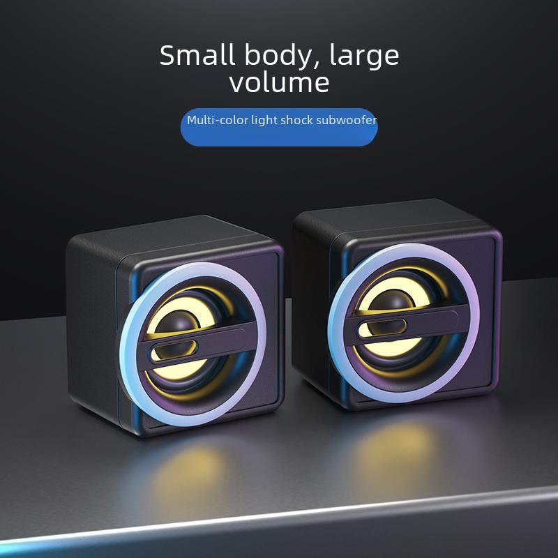 New Yizhi K1 desktop mini stereo desktop laptop USB subwoofer gift speaker manufacturers