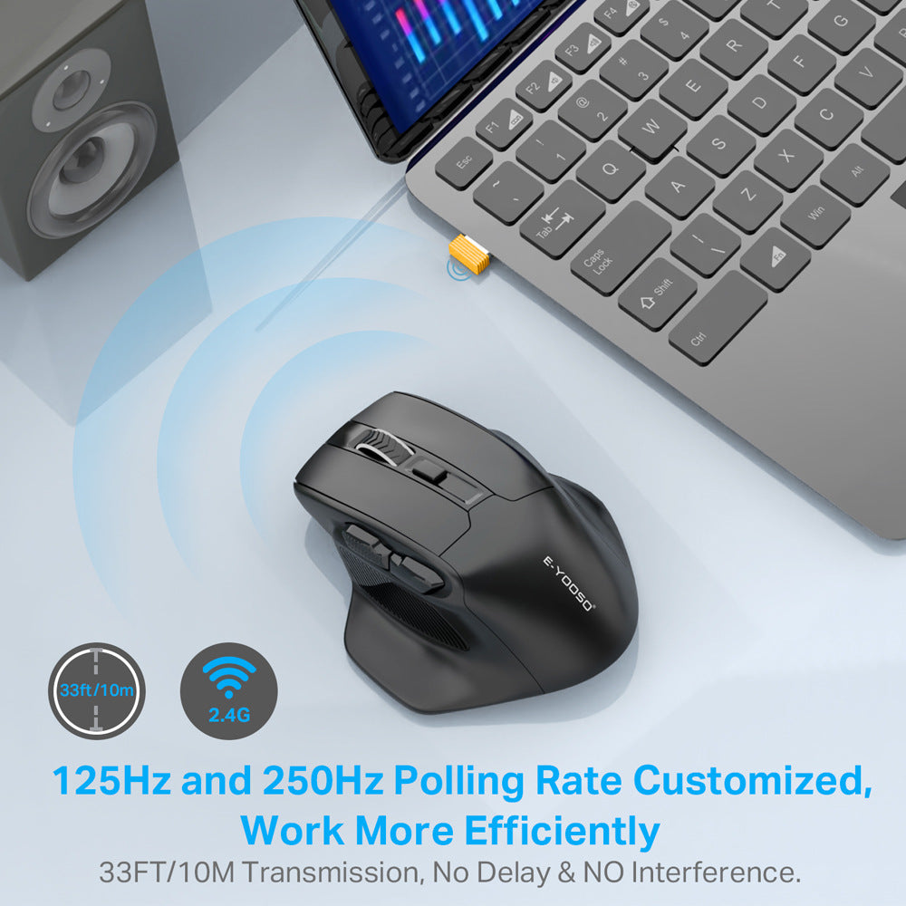 E element X-31 wireless mouse 2.4g desktop Office Business Games convenient notebook computer general wholesale