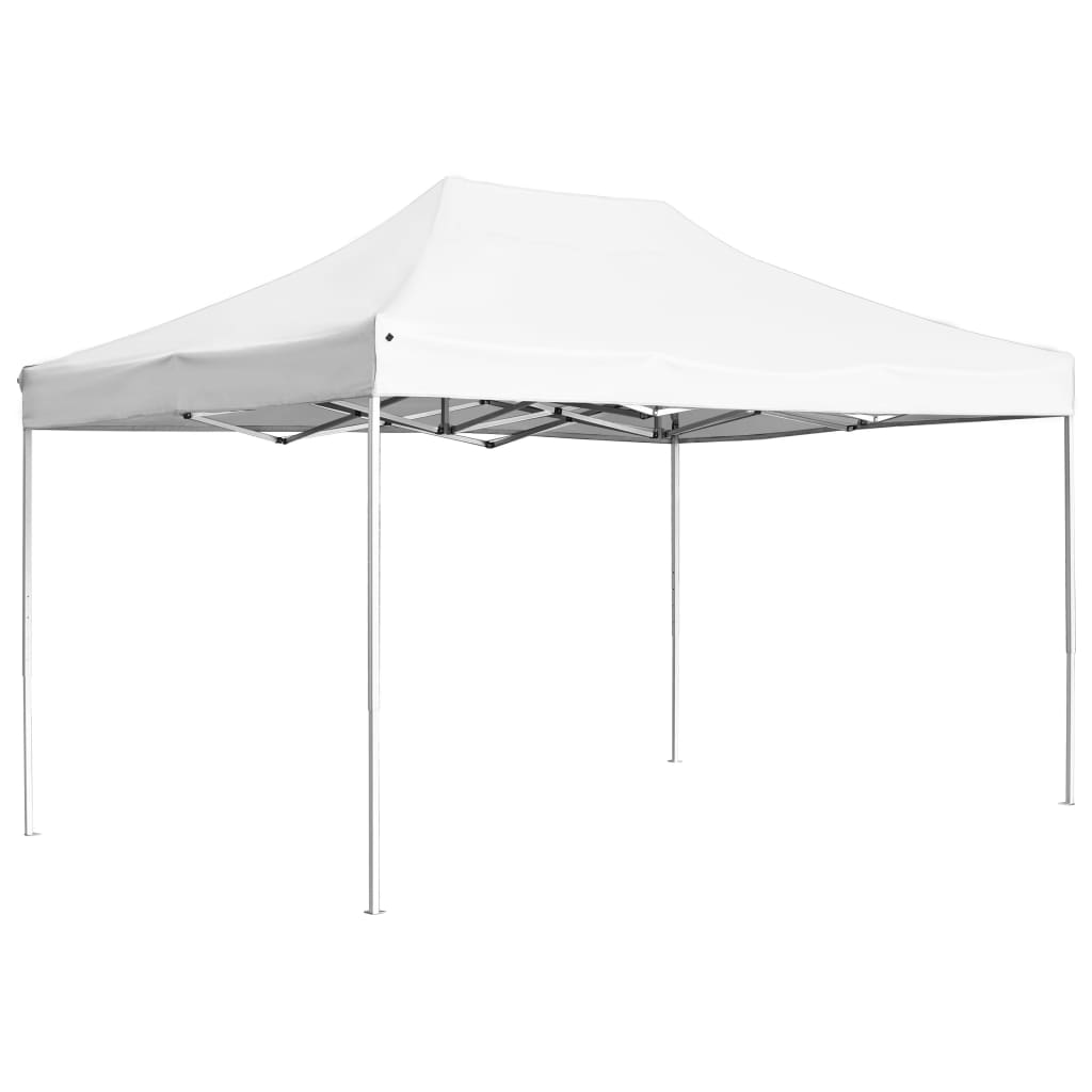 Professional Folding Party Tent Aluminium 236.2"x118.1" Cream