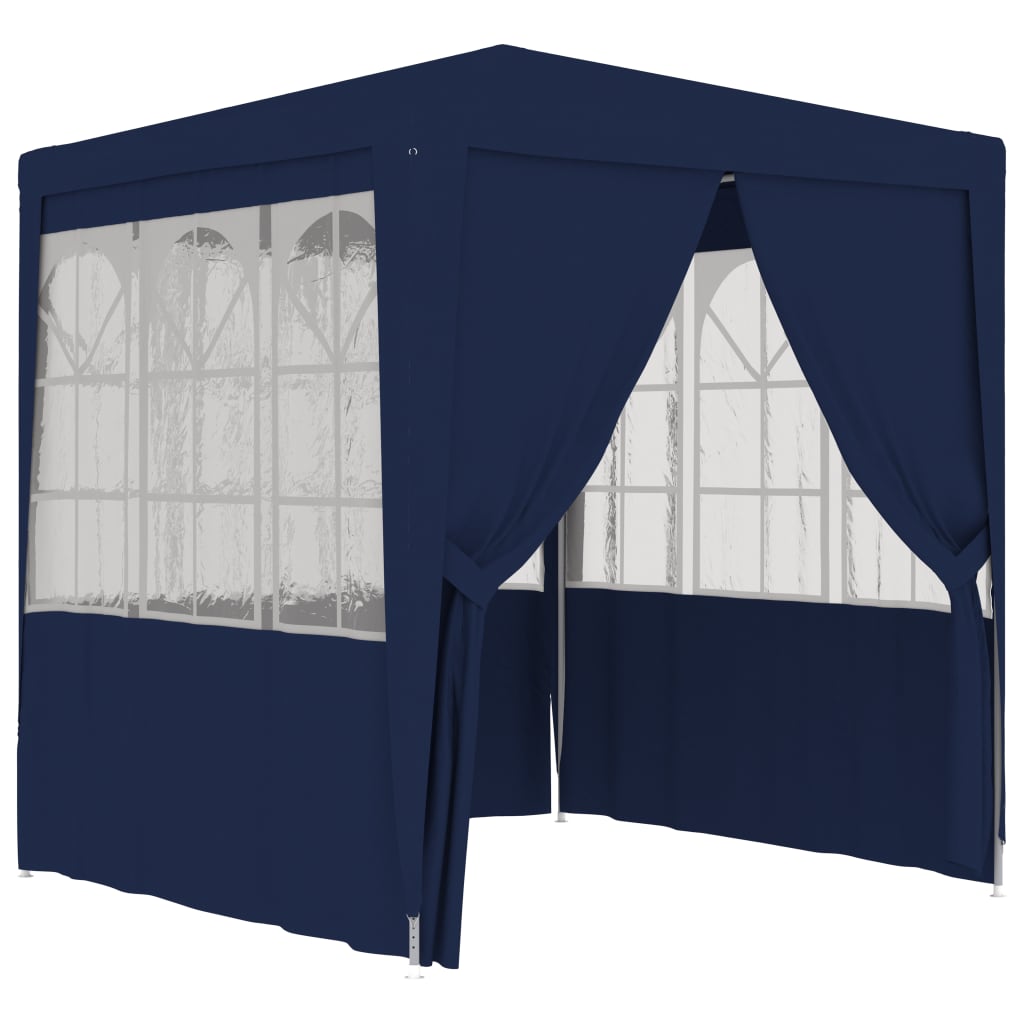 Professional Party Tent with Side Walls 6.6'x6.6' White 90 g/m