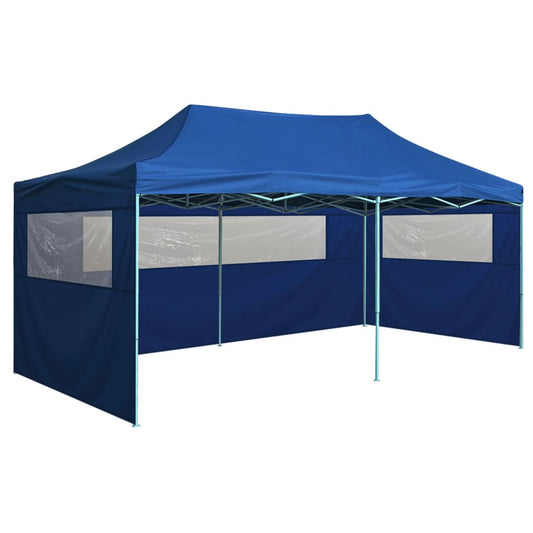 Professional Folding Party Tent with 4 Sidewalls 118.1"x236.2"