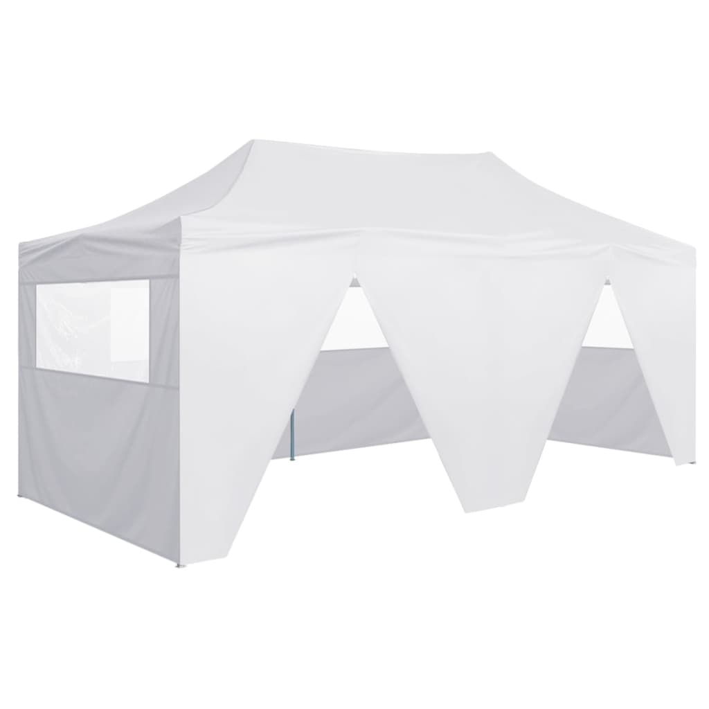 Professional Folding Party Tent with 4 Sidewalls 118.1"x236.2"