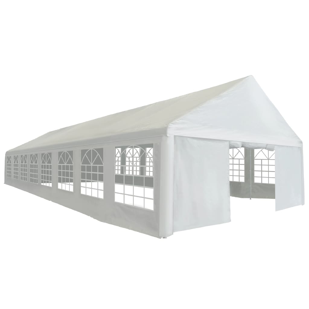 Party Tent PE 19.7'x46' White