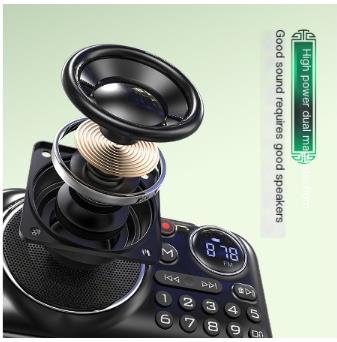 Shanshui F21 Bluetooth card U disk radio for the elderly portable music player Walkman speaker ring