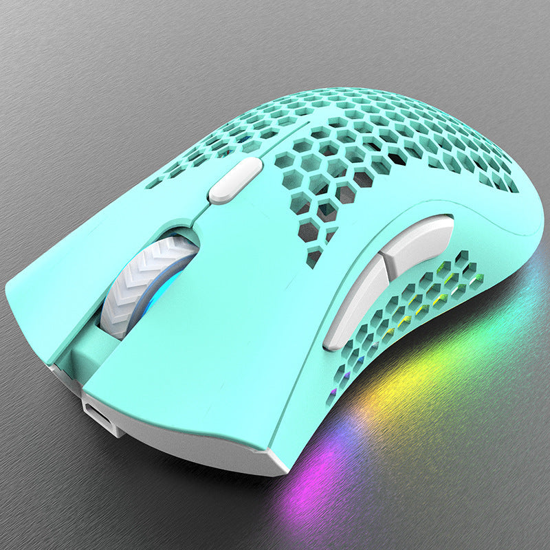 Viper BM600 Wireless Mouse Game e-sports computer notebook office rechargeable luminous mouse Amazon