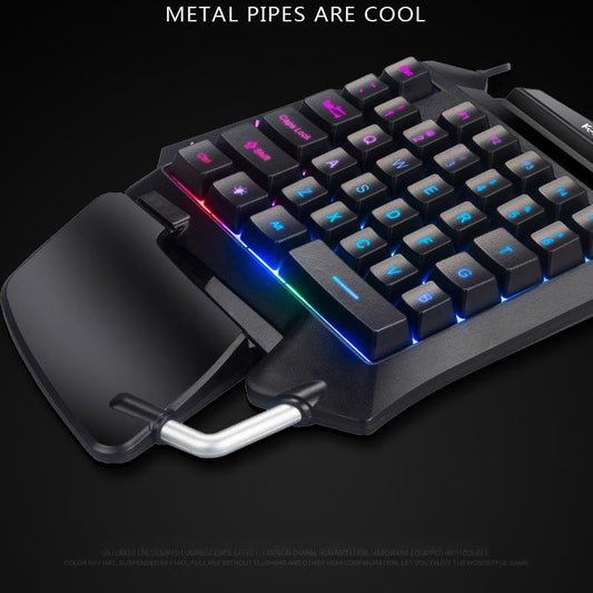 Viper G92 bàn phím một tay du lịch bàn phím cơ học phát sáng chơi game bàn phím xuyên biên giới Amazon bán buôn 