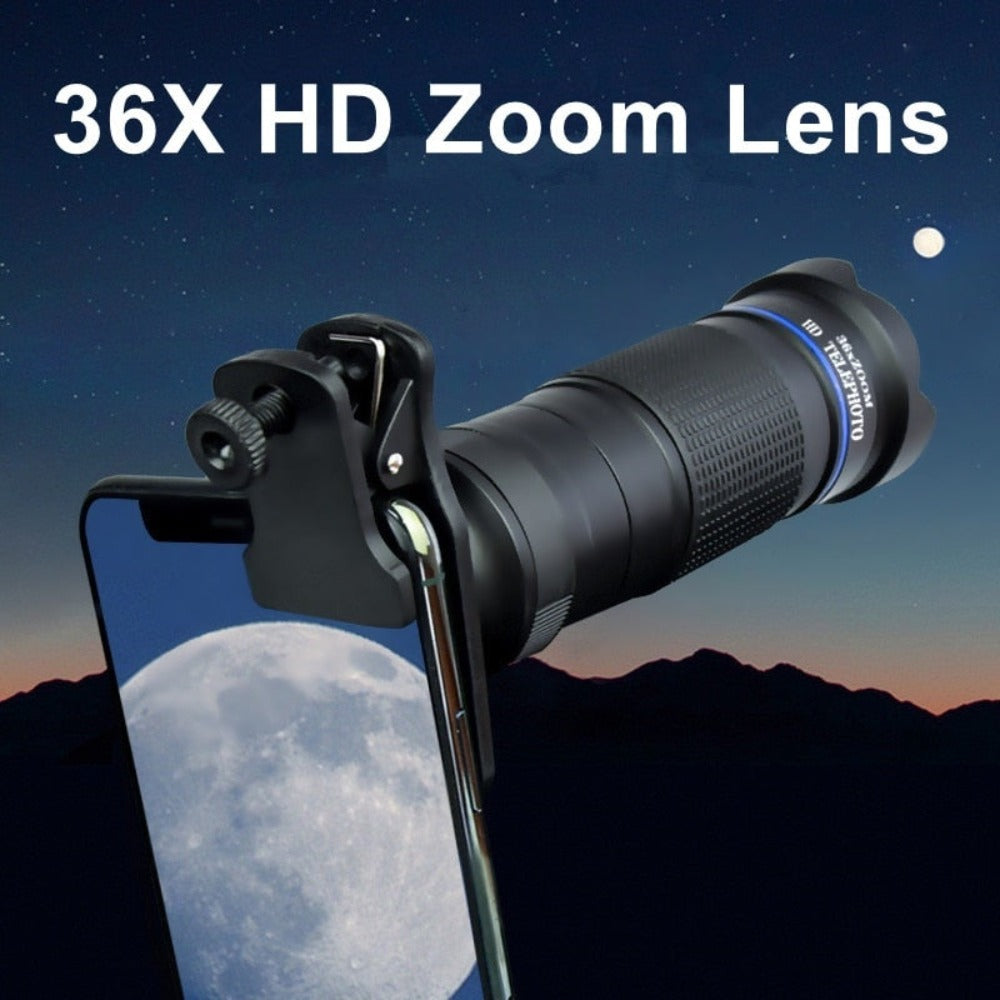 Dragon 36X Mobile Phone Lens Kit With Tripod - Remarkable Finds