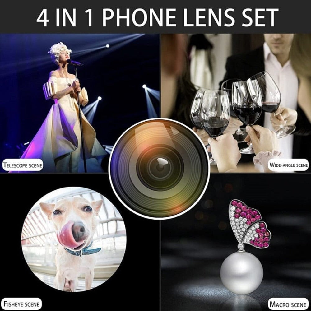 Dragon 36X Mobile Phone Lens Kit With Tripod - Remarkable Finds