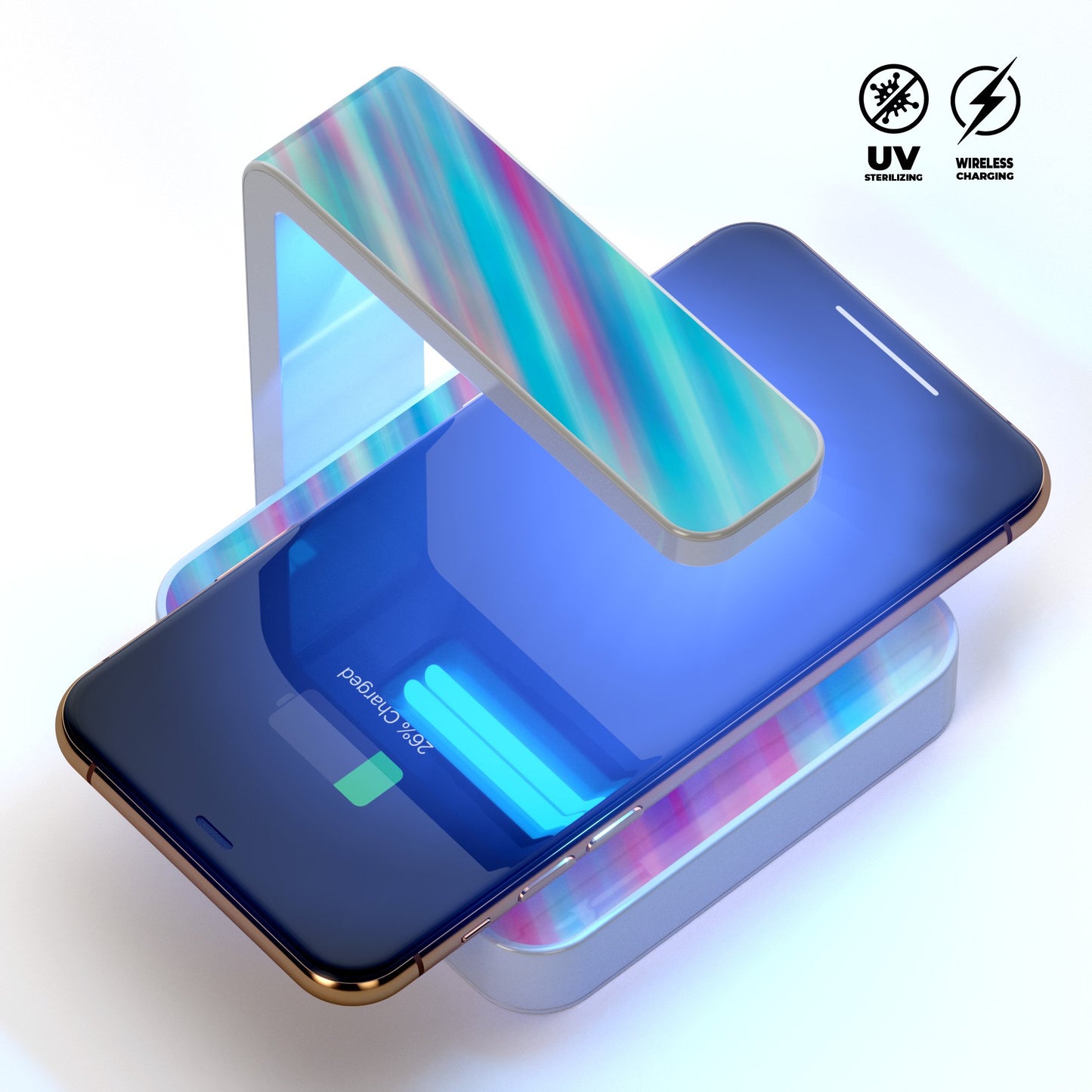 Holographic Swerve V1 UV diệt khuẩn khử trùng khử trùng không dây