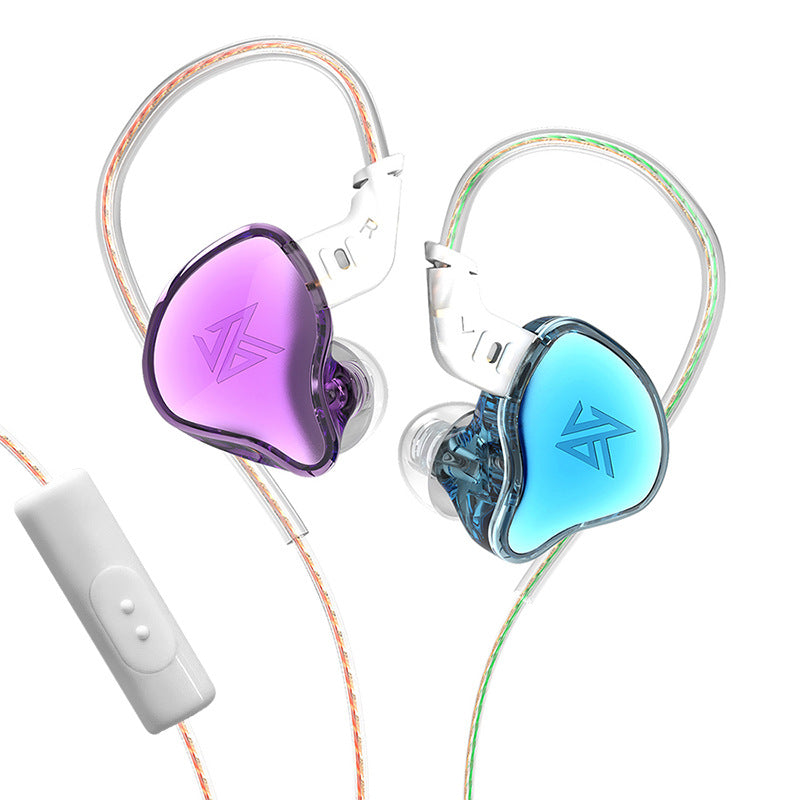 KZ-EDC in-ear wired HIFI monitor headset high color value bass game eat chicken mobile phone computer Universal