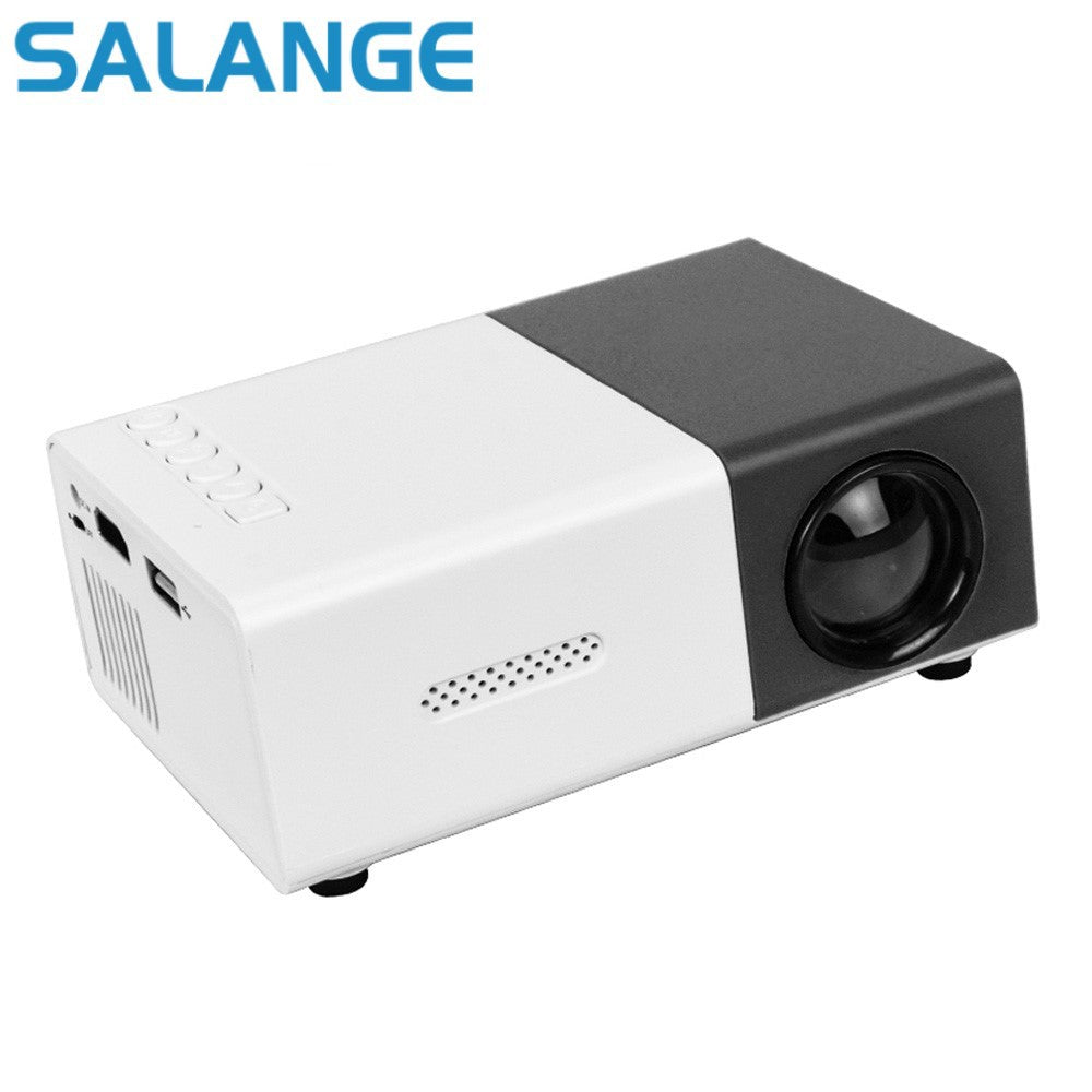 YG300 Mobile Phone Same Screen Mini Projector Home Portable HD 1080 Projector Home Projector