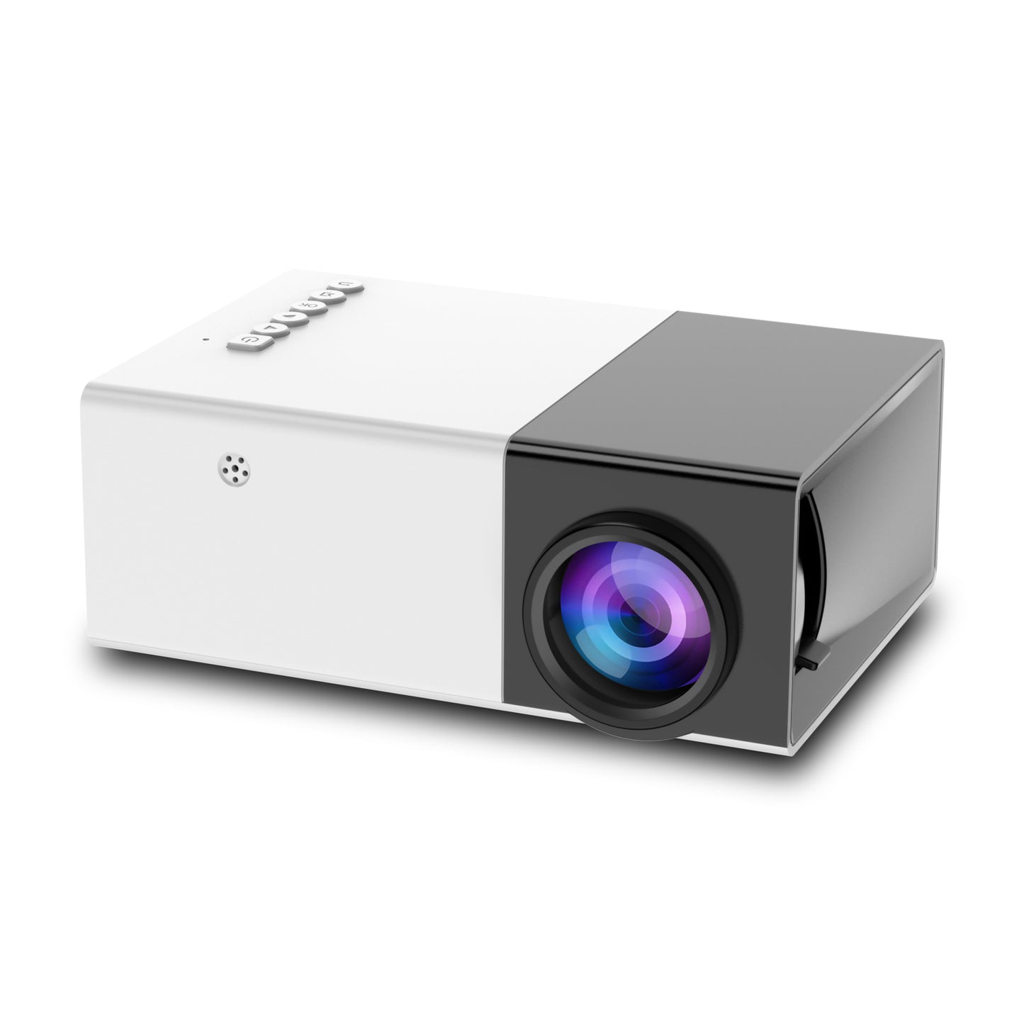 YG300 Mobile Phone Same Screen Mini Projector Home Portable HD 1080 Projector Home Projector